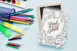 Free Desk Concept With School Supplies Psd