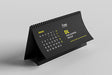 Free Dl Desktop Calendar Mockup