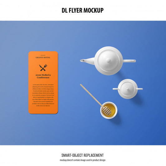 Free Dl Flyer Mockup Psd