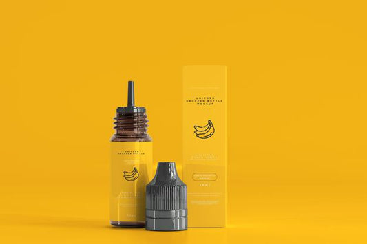 Free Dropper Bottle And Box Mockup Psd