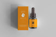 Free Dropper Bottle Mockup With Box Psd