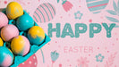 Free Easter Mockup With Copyspace For Text Or Logo Psd