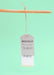Free Ecological Tags Hanging With Green Background Psd