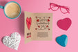 Free Editable Scene Creator Mockup With Valentines Day Concept Psd