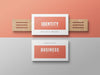 Free Elegant Business Card Psd Mockup Psd