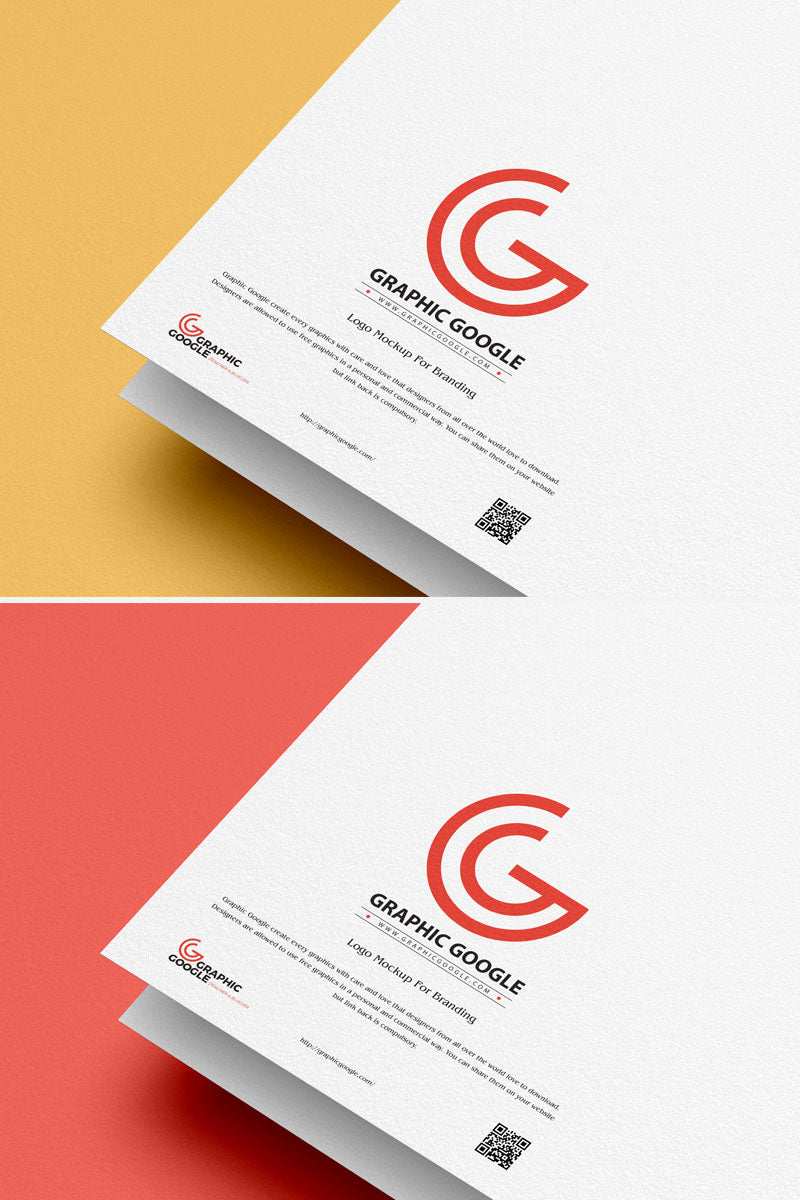 Free Elegant Texture Logo Mockup For Branding