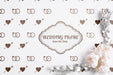 Free Elegant Wedding Invitation On A Flat Lay Psd