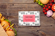Free Fast Food And Veggies On Wooden Background Psd