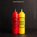 Free Fast Food Mockup With Ketchup And Mustard Psd