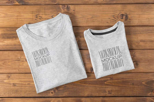 Free Father'S Day T-Shirt Mock-Up Assortment Psd