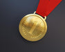 Free First Place Gold Medal Mockup Psd