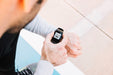 Free Fitness Mockup With Smartwatch Psd