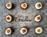 Free Flat Lay Arrangement Of Delicious Cupcakes Psd