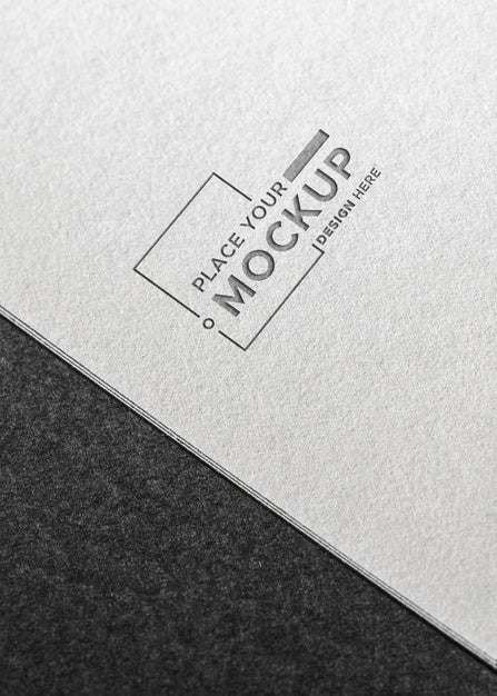 Free Flat Lay Business Card Mock-Up On Grey Background Psd