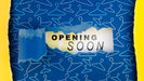 Free Flat Lay Clothing Store Opening Soon Mock-Up On Paper Psd
