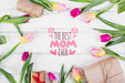 Free Flat Lay Copyspace Mockup For Easter Psd