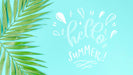 Free Flat Lay Copyspace Mockup For Summer Concepts Psd