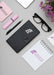 Free Flat Lay Desk Elements Arrangement Psd