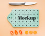 Free Flat Lay Elegant Food Mockup Psd