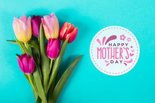 Free Flat Lay Label Mockup For Easter Psd