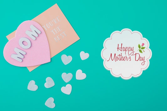 Free Flat Lay Label Mockup For Easter Psd