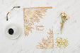 Free Flat Lay Lovely Card Mock-Up Psd