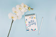 Free Flat Lay Notepad Mockup With Spring Concept Psd