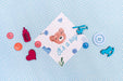 Free Flat Lay Of Baby Shower Decorations Psd