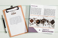 Free Flat Lay Of Brochure Concept Mock-Up Psd