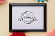 Free Flat Lay Of Mock-Up Frame With Colorful Decorations Psd