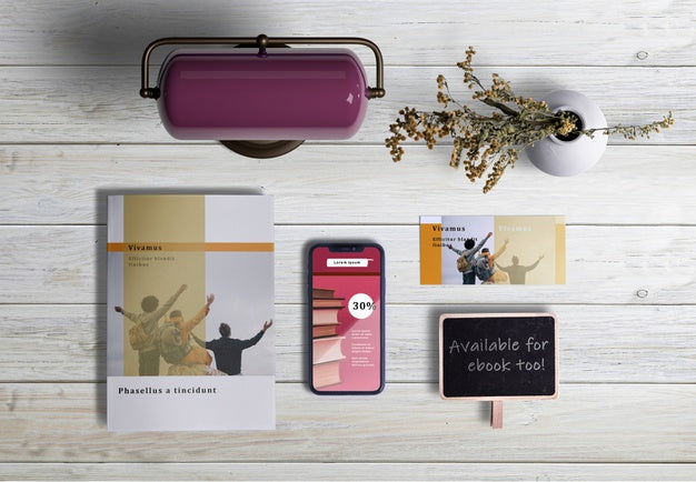 Free Flat Lay Of Scene Creator Elements On Desk Psd
