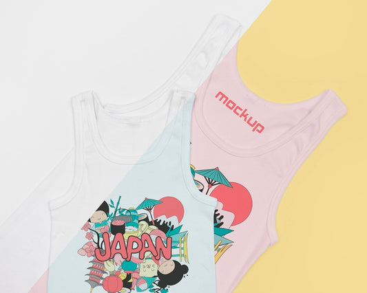 Free Flat Lay Of T-Shirt Concept Mock-Up Psd