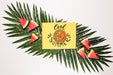 Free Flat Lay Paper Card Mockup With Summer Fruits Psd