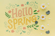 Free Flat Lay Spring Mockup With Copyspace Psd