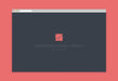 Free Flat Minimal Browser Mockup