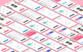 Free Floating Screen Mockup