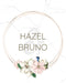 Free Floral Wedding Invitation Card Mockup Psd