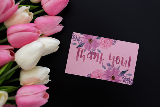 Free Floral Wedding Invitation Mockup Watercolor Psd