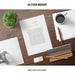 Free Flyer Mockup In A Desktop Psd