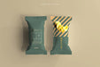 Free Foil Food Pack Mockup Psd