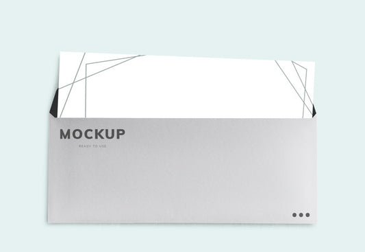 Free Formal Letter And Envelope Mockup Psd