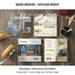 Free Four Square Magazine Or Catalogue Mockups With Still Life Psd