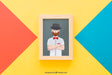 Free Frame Mock Up Concept Psd
