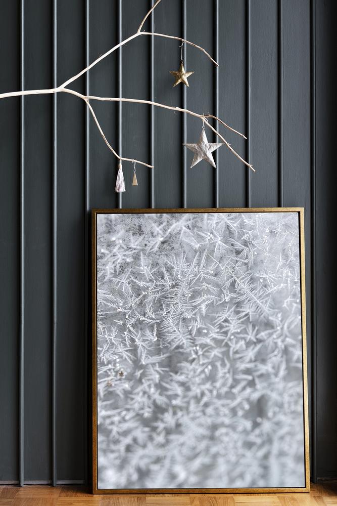 Free Frame Mockup, Editable Christmas Design Psd