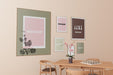 Free Frame Mockup In Living Room Psd