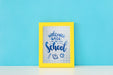 Free Frame Mockup With Back To School Concept Psd