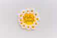 Free Frame Mockup With Spring Flowers Psd