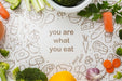 Free Frame Of Vegetables With Mock-Up Psd