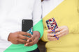 Free Friends With Hoddies Holding Mobiles Psd