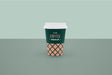 Free Front Coffee Cup Mockup